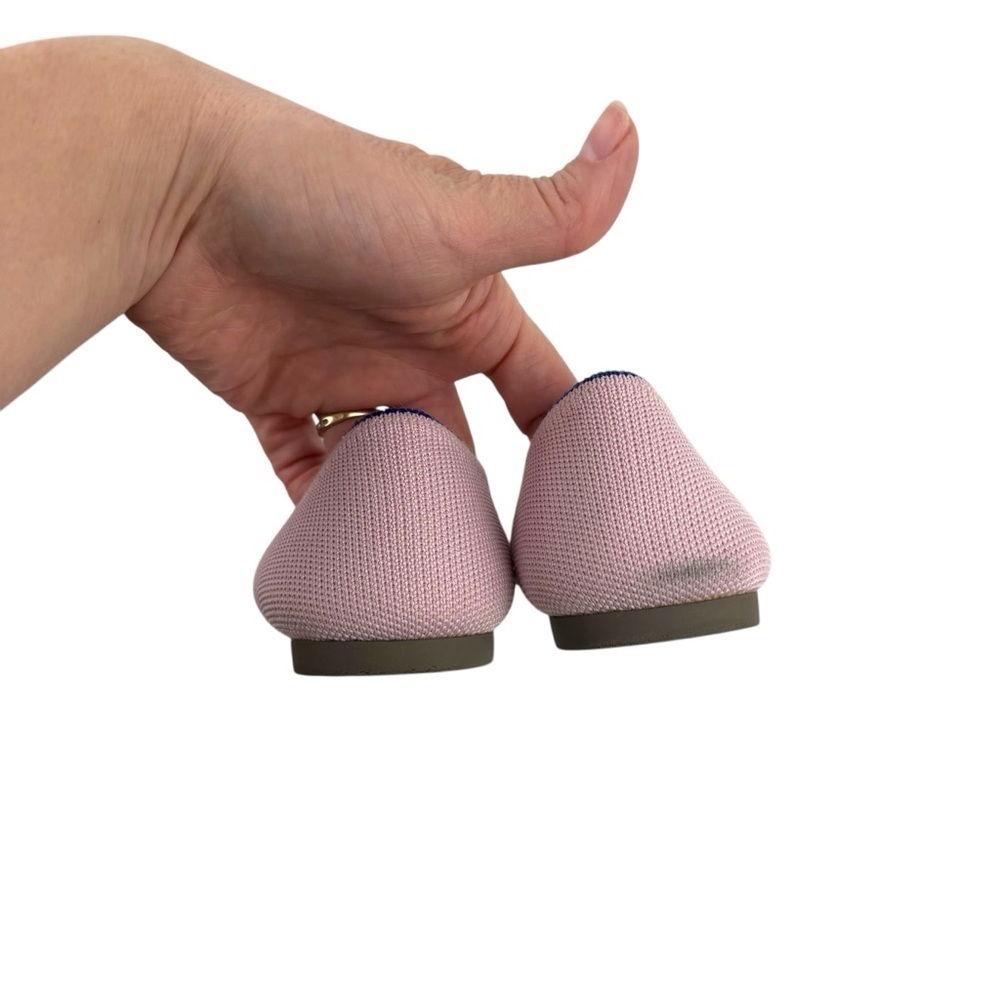 Rothy's The Point Petal Pink Flats Ballet Shoes Women's Casual Size 8.5 Retired - Picture 15 of 16
